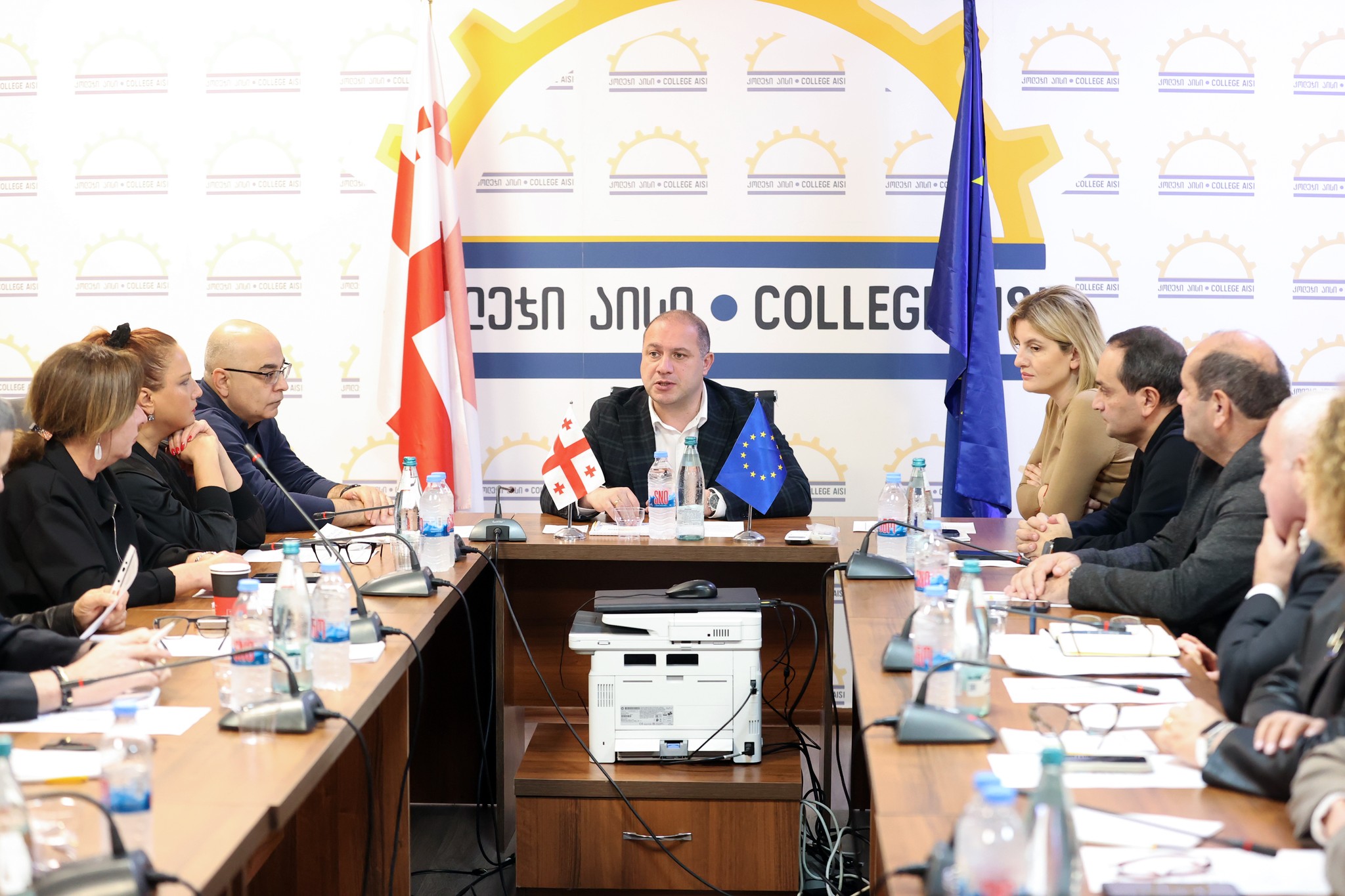 დირექტორთა საბჭოს სხდომა საქართველოს განათლების, მეცნიერებისა და ახალგაზრდობის მინისტრთან