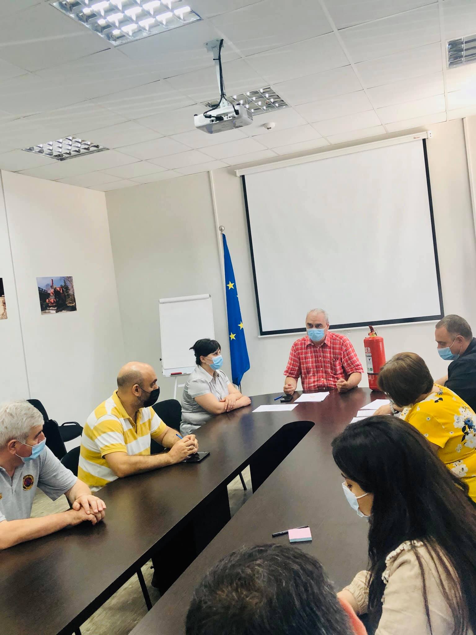 სახანძრო უსაფრთხოების ინსტრუქტაჟი